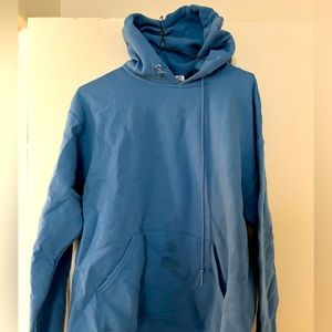 Medium blue hoodie/sweater